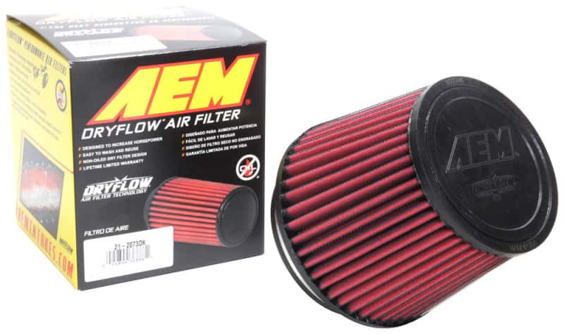 AEM Induction — AEM 5 in x 5 in Dryflow Air Filter
Air Filter - view 3