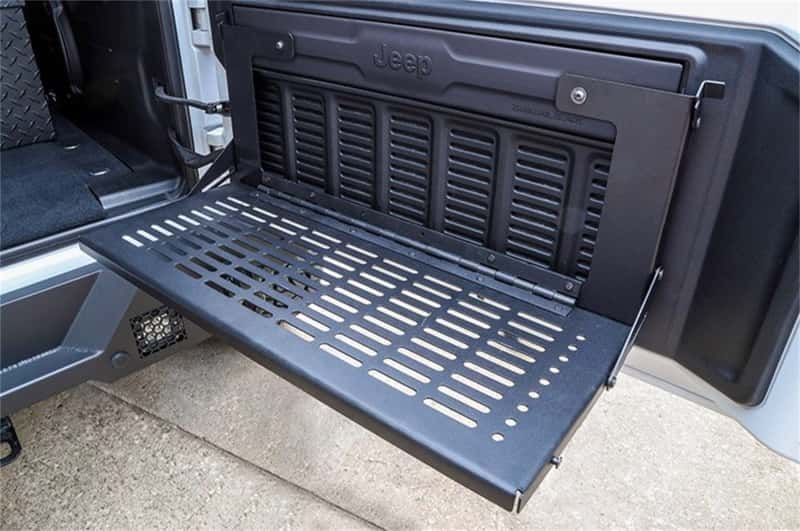 Dee Zee — Dee Zee 18-23 Jeep JL Jeep - Rear Door Work Bench
TrkBedTgateExt - view 5
