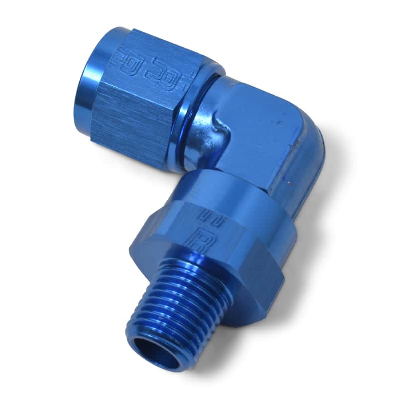 Russell — Russell Performance -8 AN 90 Degree Female to Male 1/4in Swivel NPT Fitting
Adapter Fitting - view 6