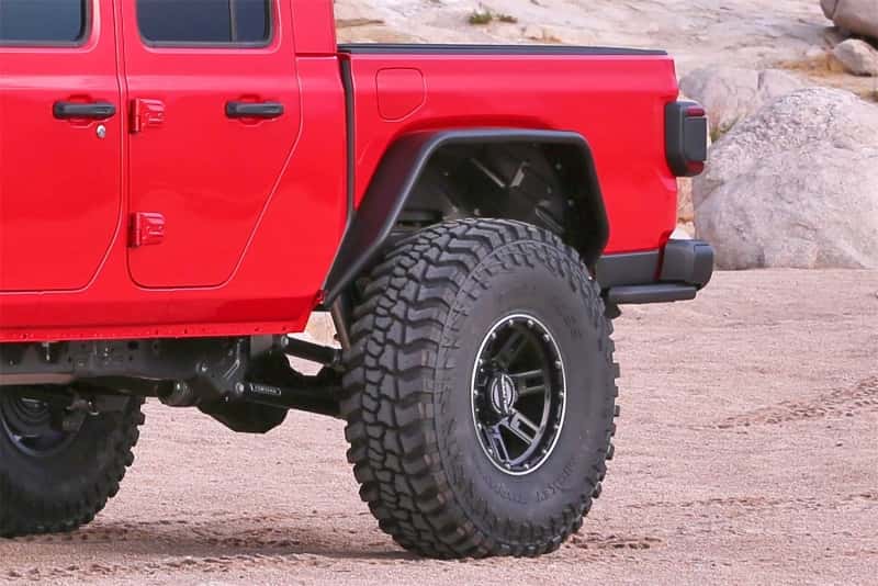 Fabtech — Fabtech 20-21 Jeep Gladiator 4WD Rear Steel Tube Fenders
Fender - view 7