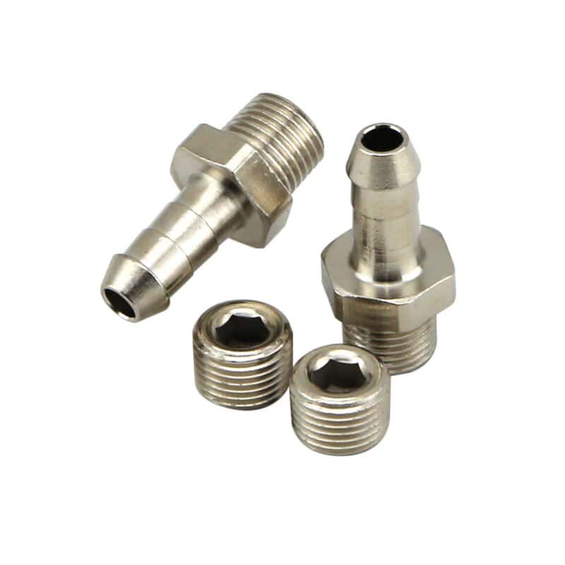Turbosmart — Turbosmart 1/8in NPT 6mm Hose Tail Fittings and Blanks
1/8th NPT Fitting - view 1
