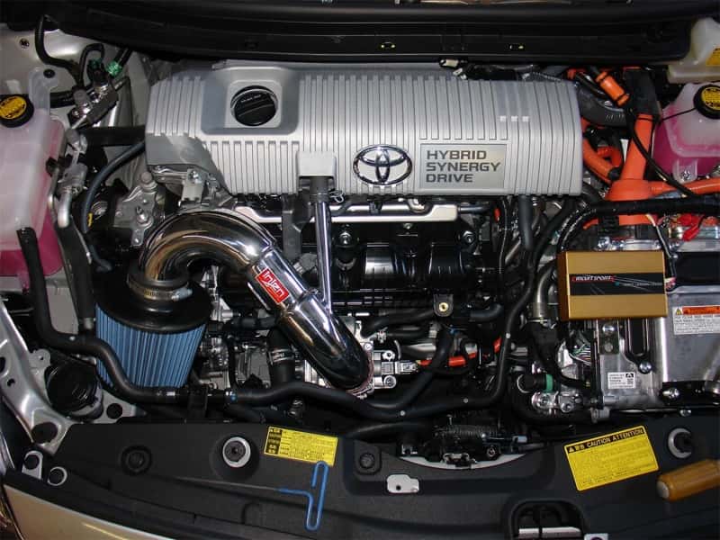 Injen — Injen 10-13 Toyota Prius 1.8L 4cyl / 11-13 Lexus CT 200H Hybrid Blk C/A Intake w/ MR Tech/Air Fusion
Short Ram Intake
Air Intake Kit - view 6