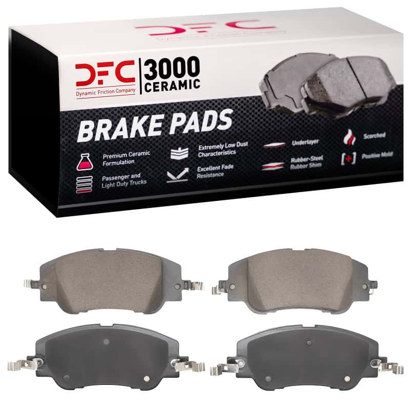 DFC — DFC 22-23 Peugeot 8 (Mexico) Front 3000 Ceramic Brake Pads
DFC Brake Pad Set - view 1