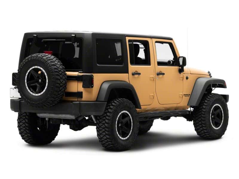 Raxiom — Raxiom 07-18 Jeep Wrangler JK Axial Series Trident LED Tail Lights- Blk Housing (Smoked Lens)
Lights - view 3