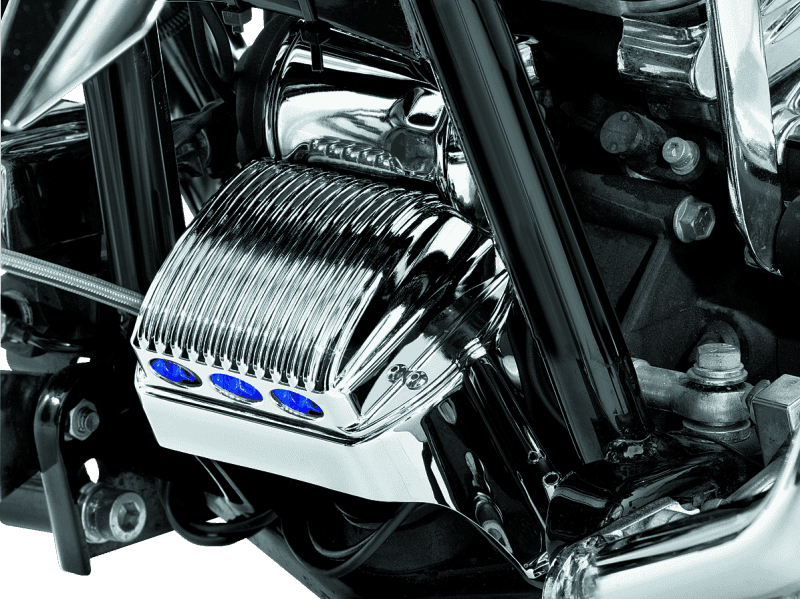 Kuryakyn — Kuryakyn Regulator Cover 97-11 Touring Chrome - view 2