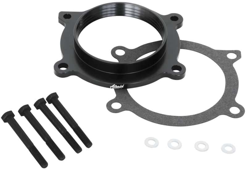 Airaid — Airaid 16-19 Chevrolet Camaro SS V8 6.2L F/I Throttle Body Spacer
Throttle Body - view 1