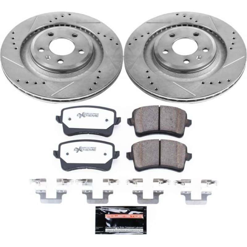 PowerStop — Power Stop 10-11 Audi S4 Rear Z26 Street Warrior Brake Kit - view 1