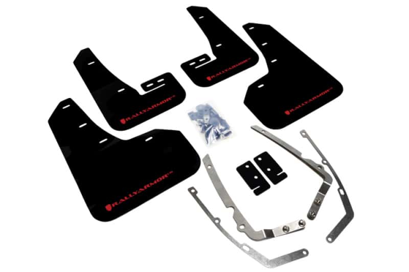 Rally Armor — Rally Armor 15-21 MKVII VW Golf/GTI Black UR Mud Flap w/Red Logo
Mud Flap - view 1
