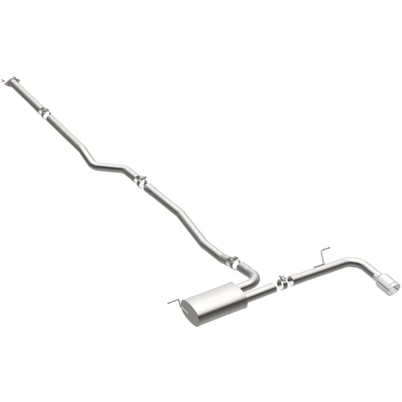 Magnaflow — MagnaFlow Cat Back, SS, 2.5in, Street, Single Straight Pass. Polished 4in Tip, 2015 Ford Fusion 2.5L
Cat-Back - view 30