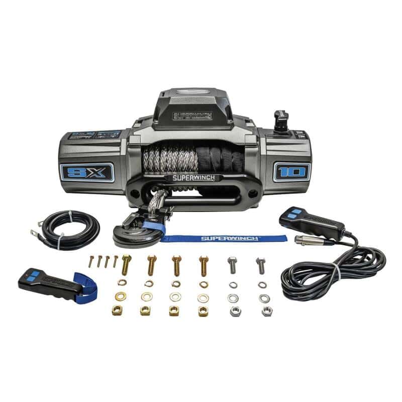 Superwinch — Superwinch 10000 LBS 12V DC 3/8in x 80ft Synthetic Rope SX 10000 Winch
Winch - view 31