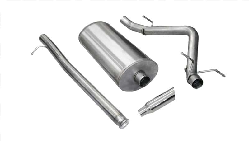 CORSA Performance — Corsa 2010-2013 Chevrolet Silverado Ext. Cab/Std. Bed 1500 4.8L V8 Polished Sport Cat-Back Exhaust
Exhaust - view 1