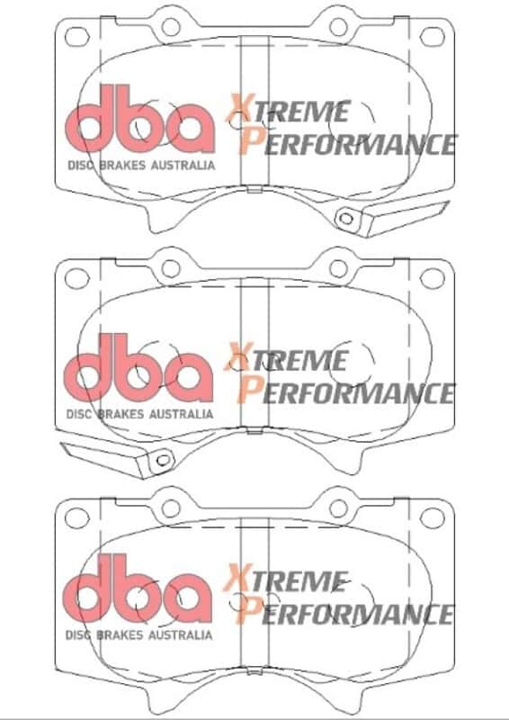 DBA — DBA 2015 Toyota Tacoma XP650 Front Brake Pads
Brake Pad - view 2