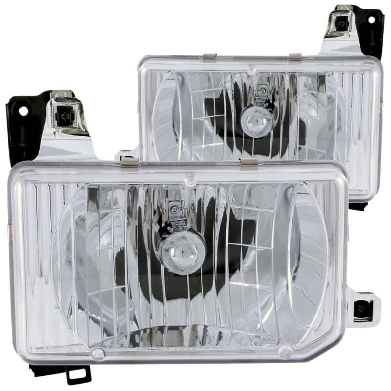 ANZO — ANZO 1988-1989 Nissan Hardbody Crystal Headlights Chrome
Head Light Set
HdLtSet - view 2
