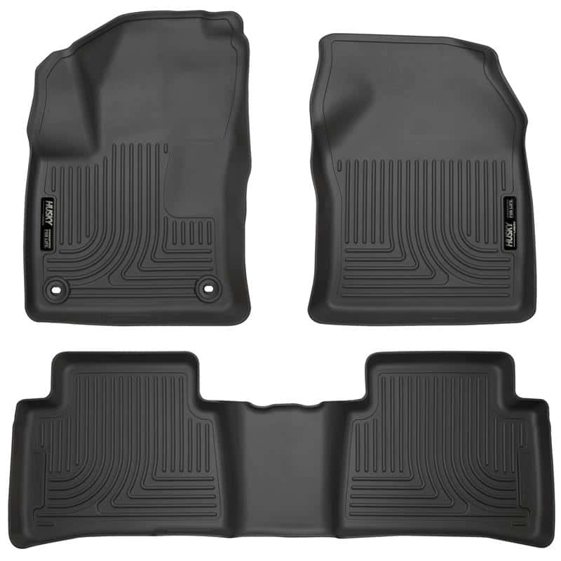Husky Liners — Husky Liners 2016 Toyota Prius Weatherbeater Black Front & 2nd Seat Floor Liners (Footwell Coverage)
Floor Liners - view 2