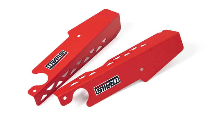 GrimmSpeed — GrimmSpeed 2018+ Subaru Crosstrek TRAILS Fender Shrouds - Red - view 2