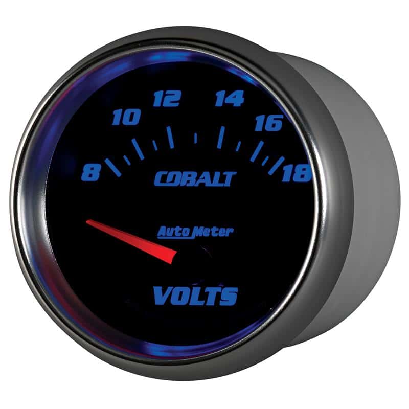 AutoMeter — AutoMeter Gauge Voltmeter 2-5/8in. 18V Electric Cobalt
GA 2.6" VOLT 18V CB - view 3