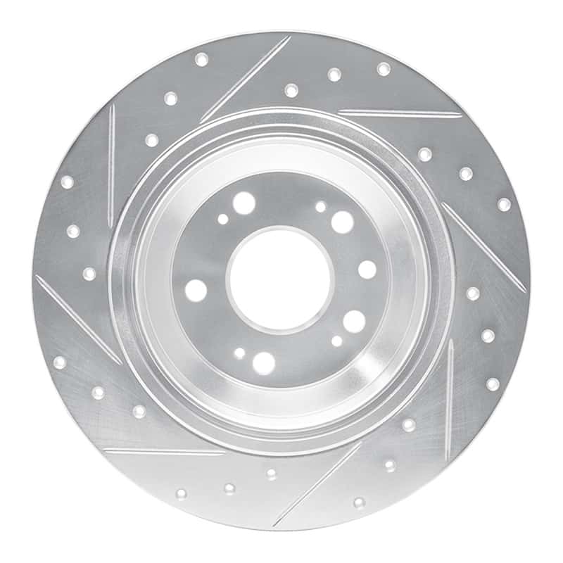 R1 Concepts — R1 09-14 Acura TL Rear Right Drilled & Slotted Silver Brake Rotor
R1 Brake Rotor Drill - view 5