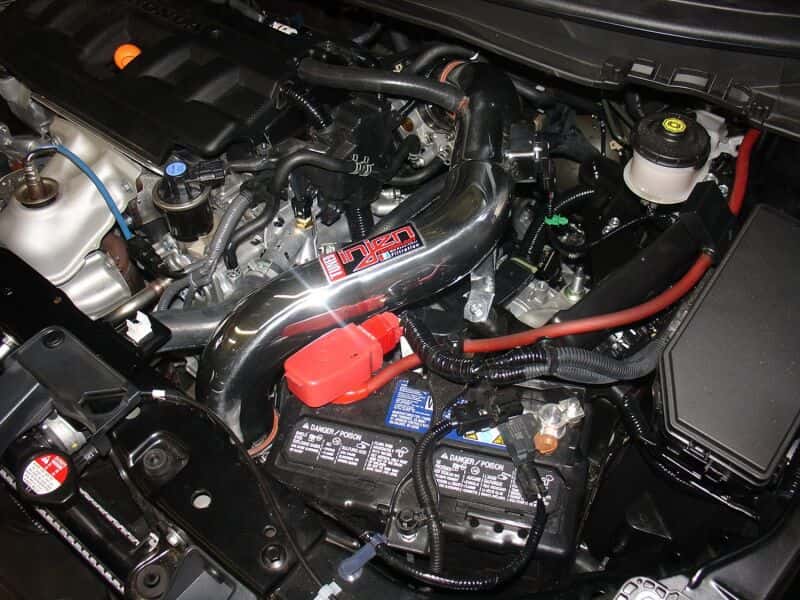 Injen — Injen 12-13 Honda Civic Polished Tuned Air Intake w/ MR Tech/Web Nano-Fiber Dry Filter
Cold Air Intake
Air Intake Kit - view 4