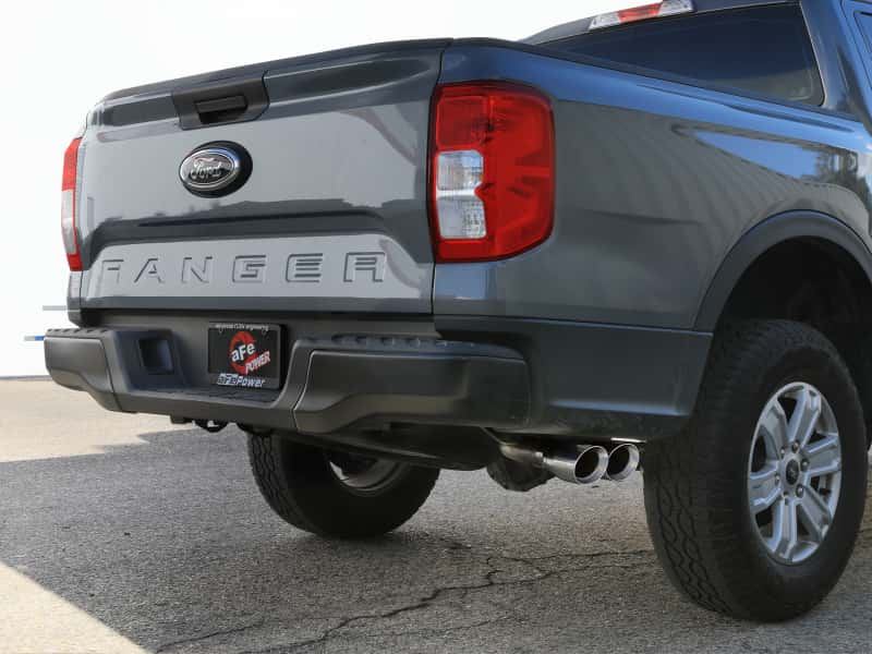 aFe — aFe 2024+ Ford Ranger L4-2.3L (t) Vulcan Series 2.5in to 3in Cat-Back Exhaust w/ Polished Tip
Cat-Back Exhaust - view 4