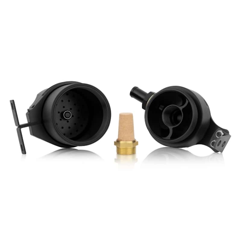 Mishimoto — Mishimoto Universal Baffled Oil Catch Can - Black - view 7