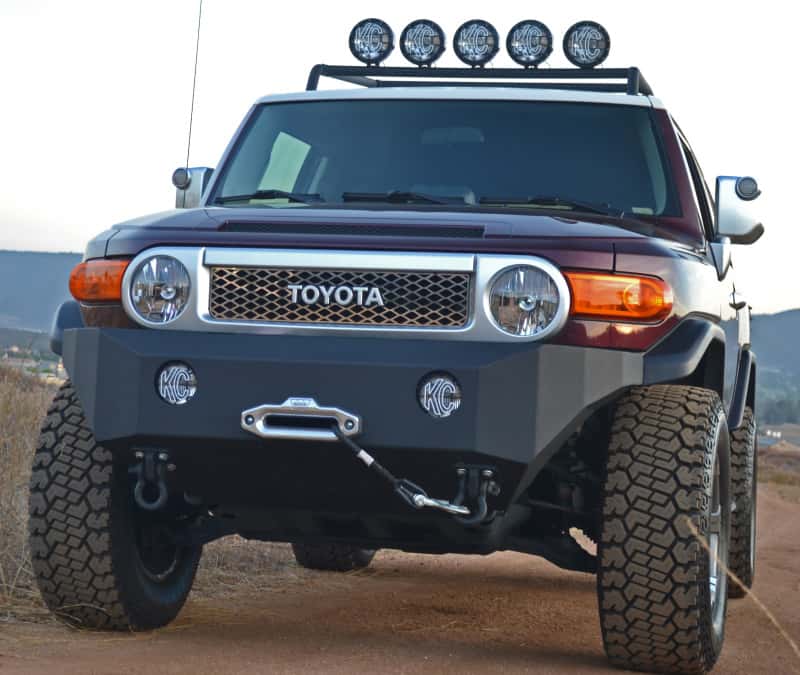 Body Armor 4x4 — Body Armor 4x4 07-14 Toyota FJ Cruiser Pro Series Front Winch Bumper - view 5