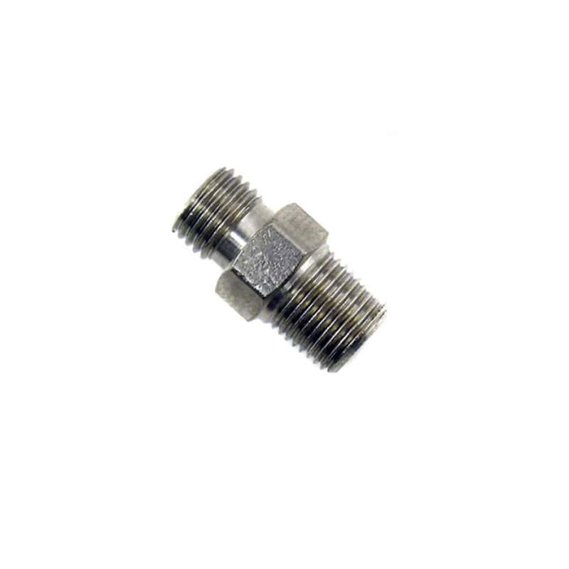 Nitrous Express — Nitrous Express 3AN x 1/8 NPT Straight Fitting Modified to Hold Jet
AdptFitting - view 3