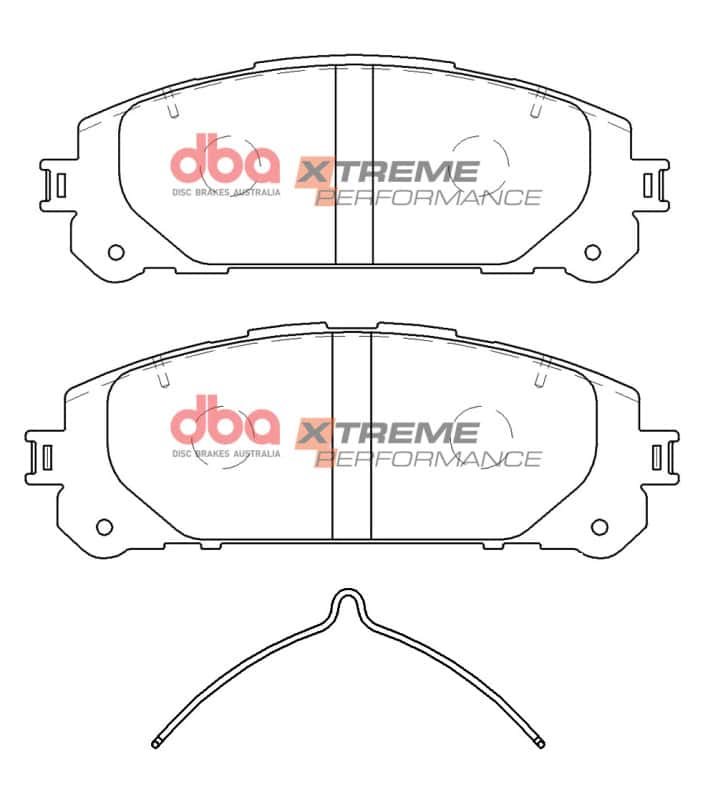 DBA — DBA 20-22 Toyota Highlander Front XP Performance Brake Pads
Brake Pad - view 2
