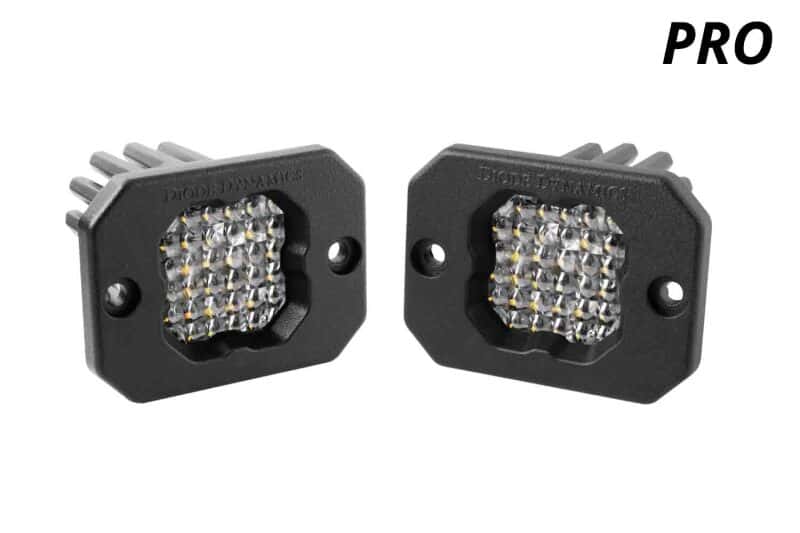 Diode Dynamics — Diode Dynamics Stage Series C1 LED Pod Pro - White Flood Flush RBL (Pair) - view 2