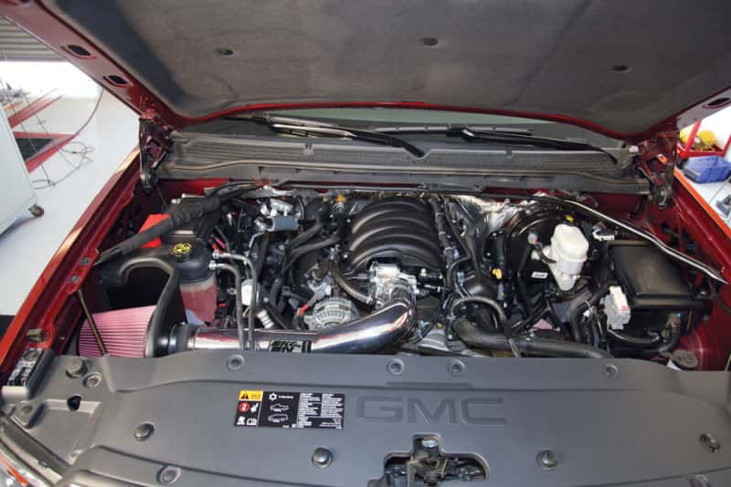 K&N Engineering — K&N 77 Series Performance Intake Kit for 2014 Chevrolet Silverado/GMC Sierra 1500 4.3L V6
Performance Air Inta
Air Intake System - view 10
