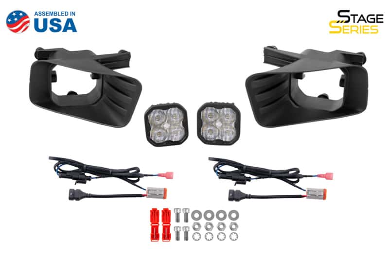 Diode Dynamics — Diode Dynamics SS3 Pro Type Ram Horiz Kit ABL - White SAE Fog - view 8