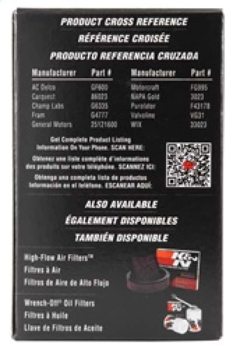 K&N Engineering — K&N Cellulose Media Fuel Filter 2.125in OD x 4.281in L - view 9