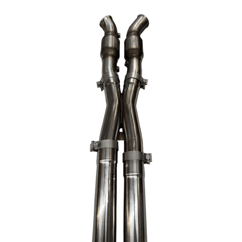 Kooks Headers — Kooks 97-04 Chevy Corvette 3in. x 2-1/2in. SS Catted X-Pipe
3in. x 2-1/2in. X-Pi
3" x 2-1/2" X-Pipe - view 2