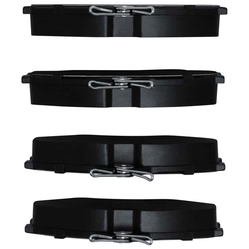 DFC — DFC 86-91 Volkswagen VanAGON Front 5000 Advanced Semi Metallic Brake Pads
DFC Brake Pad Set - view 3