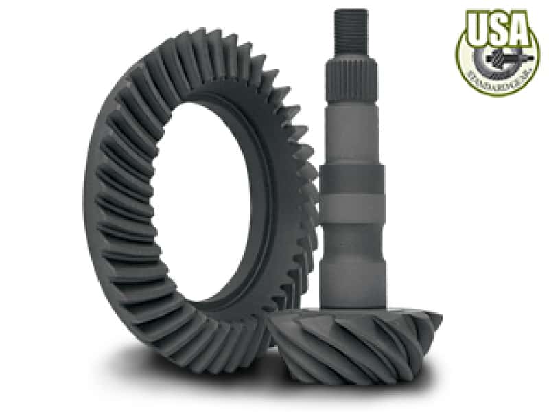 Yukon Gear & Axle — USA Standard Ring & Pinion Gear Set For GM 8.25in IFS Reverse Rotation in a 4.56 Ratio
Ring & Pinion Set - view 1