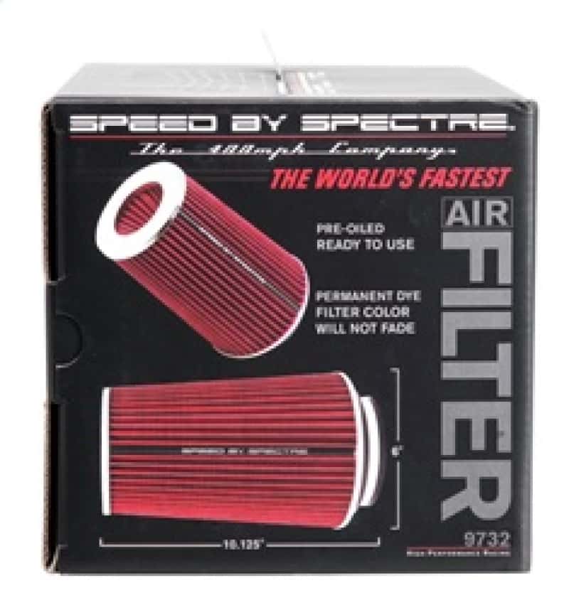 Spectre — Spectre Adjustable Conical Air Filter 9-1/2in. Tall (Fits 3in. / 3-1/2in. / 4in. Tubes) - Red
Spectre Conical Filt
Conical Filter - view 7