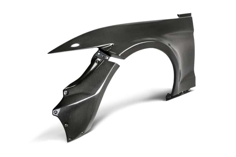 Anderson Composites — Anderson Composites 18-19 Ford Mustang Type-JTP Fender Flares (10 Piece Set) - view 2