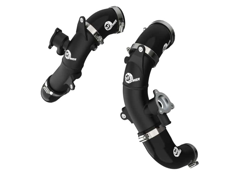 aFe — aFe 2022 Toyota Tundra V6-3.5L (tt) BladeRunner 2.5in Aluminum Hot Charge Pipe - Black
Hot Charge Pipe - view 1