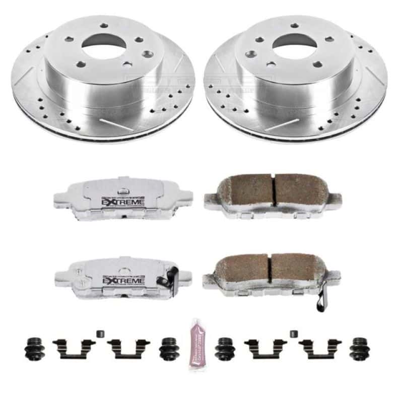 PowerStop — Power Stop 03-05 Infiniti G35 Rear Z26 Street Warrior Brake Kit - view 1