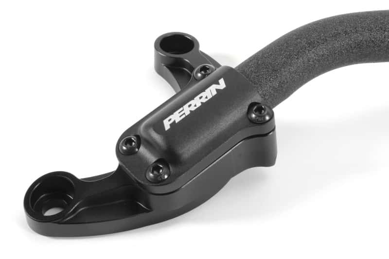 Perrin Performance — Perrin 2022 Subaru WRX Strut Brace w/ Billet Feet - Black - view 3