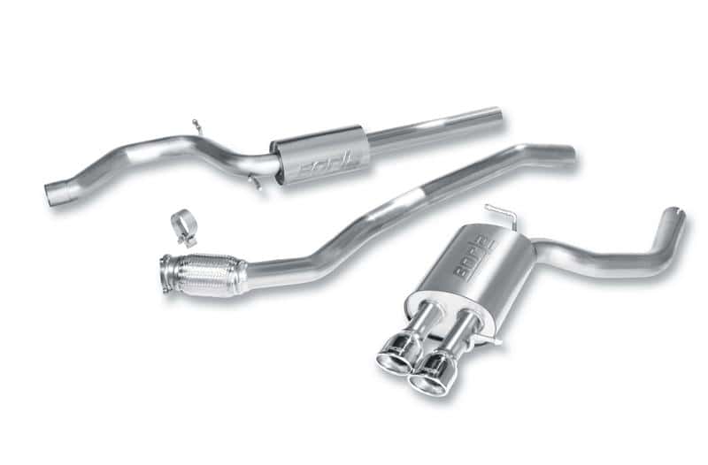Borla — Borla 09-15 Audi A4 Quattro Base SS Catback Exhaust
Cat-Back System
ExhstSysKt - view 2