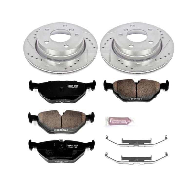 PowerStop — Power Stop 98-99 BMW 323i Rear Z23 Evolution Sport Brake Kit - view 1