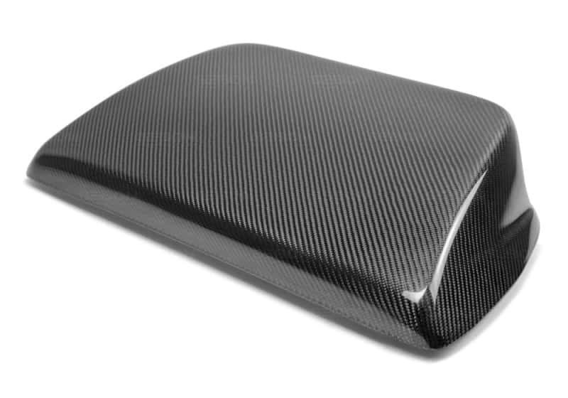 Seibon — Seibon 02-03 Subaru WRX STi Carbon Fiber Hood Scoop - Only Fits OEM Hoods (Not Seibon Hoods) - view 6