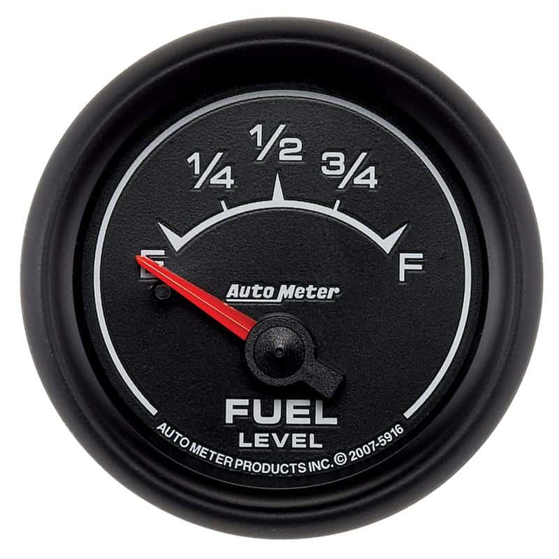 AutoMeter — AutoMeter Gauge Fuel Level 2-1/16in. 240 Ohm(e) to 33 Ohm(f) Elec Es
GA 2" FUEL 240-33 ES - view 2