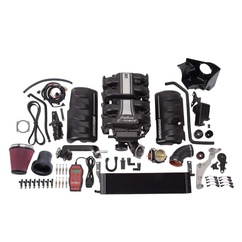 Edelbrock — Edelbrock Supercharger Stage 2 - Track Kit 2005-2009 Ford Mustang 4 6L 3V w/ Tuner
SUPERCHARGER - view 3