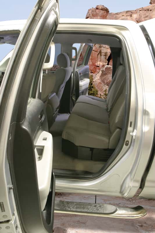 Tuffy Products — Tuffy 07-21 Toyota Tundra Double Cab Underseat Lockbox W/ Keyed Lock
Lockbox - view 12