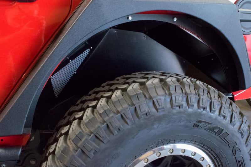 DV8 Offroad — DV8 Offroad 2018+ Jeep Wrangler JL Rear Inner Fenders - Black
Fender Liners - view 1