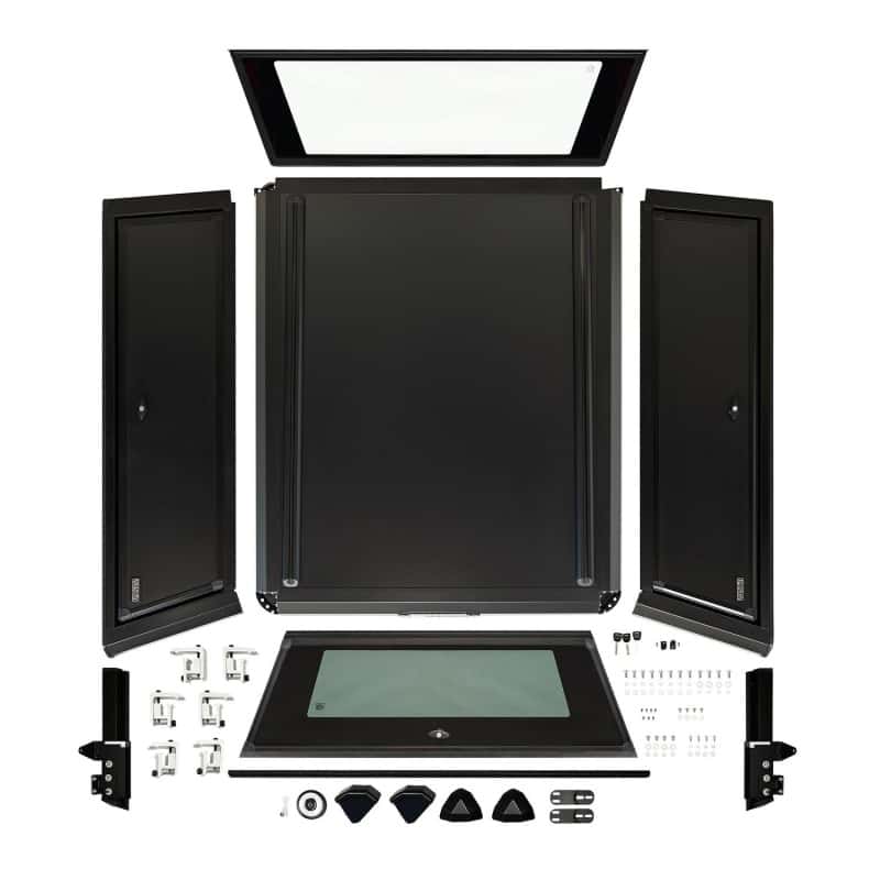 Westin — Westin EXP Truck Cap COMPLETE KIT A + BS (15-22 Chevy Colorado/Canyon CC 5ft. Bed) - view 17