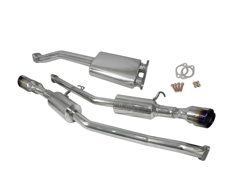 Injen — Injen 10-13 Hyundai Genesis Coupe 2.0L(t) 4cyl SS Exhaust w/ 76mm Y-Pipe Resonator/Molded SS Flanges
Exhaust System Kit
Exhaust System - view 1