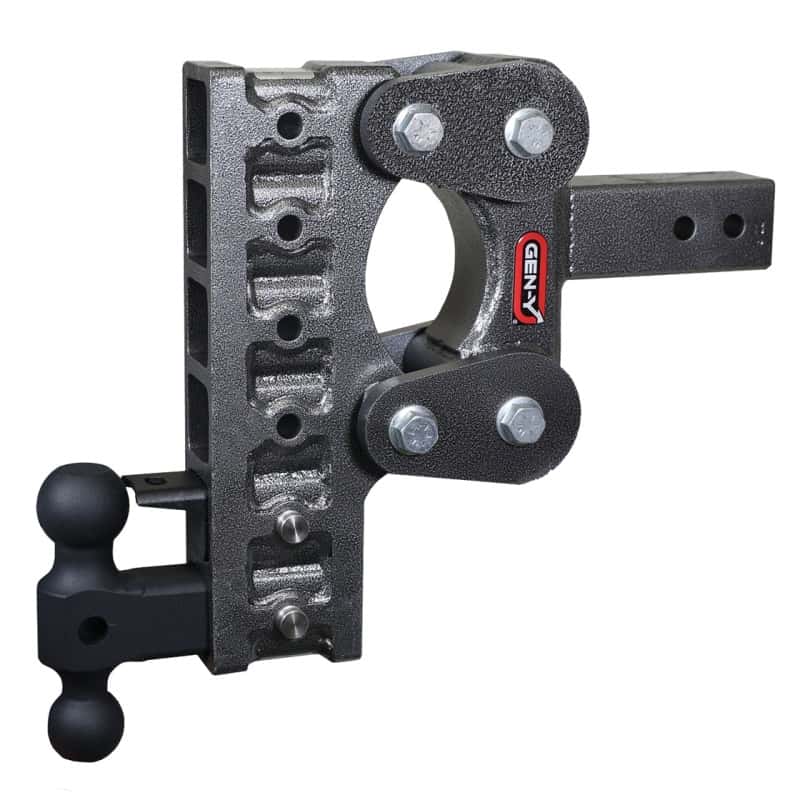 GEN-Y Hitch — Gen-Y The Boss Torsion-Flex 2.5in Shank 10in Drop 10K Hitch w/GH-031 Dual-Ball/GH-032 Pintle Lock
Drop Hitch - view 2