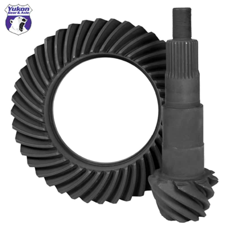 Yukon Gear & Axle — Yukon Gear High Performance Gear Set For Ford 7.5in in a 4.11 Ratio
Ring & Pinion Set 
Ring/Pinion Set - view 1